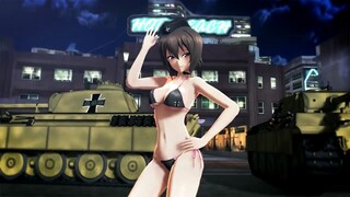 【MMD&少女与战车】Girls mit Girls und Panzer【西住真穗】