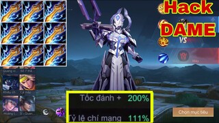 LIÊN QUÂN : Valhein Chủ Tịch Lên Đồ Troll Game Bắn Như Hack DAME Tưởng Phế Nhưng Mạnh