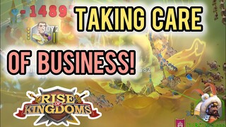 TAKING CARE OF BUSINESS!! Siege city rally compilation Babur Gajah Mada Rise of Kingdoms engineering
