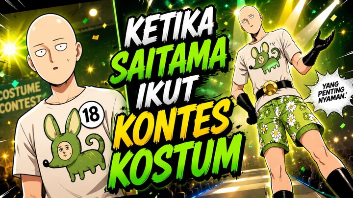 SAITAMA IKUT KONTES KOSTUM⁉️