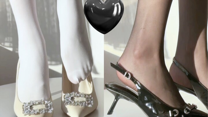 100 Pairs of Shoes from Qingting | White or Black—Which Pair Do You Choose?