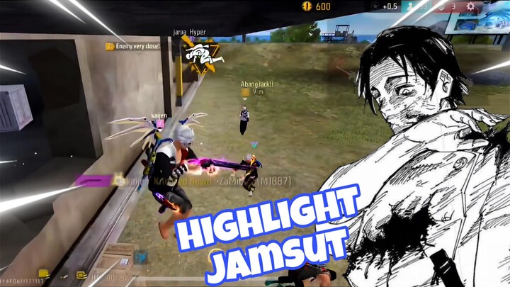 Highlight Jamsut with song mode sad😔 || Free Fire Gameplay
