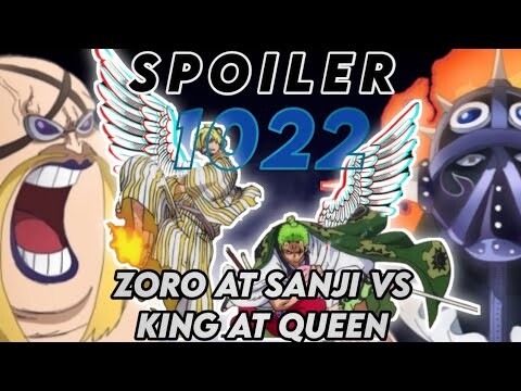 one piece chapter 1022 spoiler. Sa wakas zoro at sanji laban kay king at queen