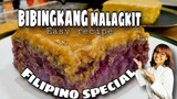 SPECIAL FLAVORED BIBINGKANG MALAGKIT | UBE HALAYA AND LANGKANG BIKO | FILIPINO RICE CAKE