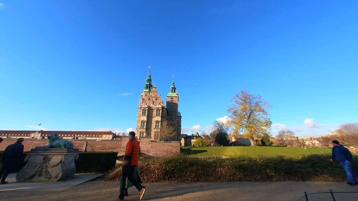 丹麥哥本哈根市中心的克里斯蒂安堡宮