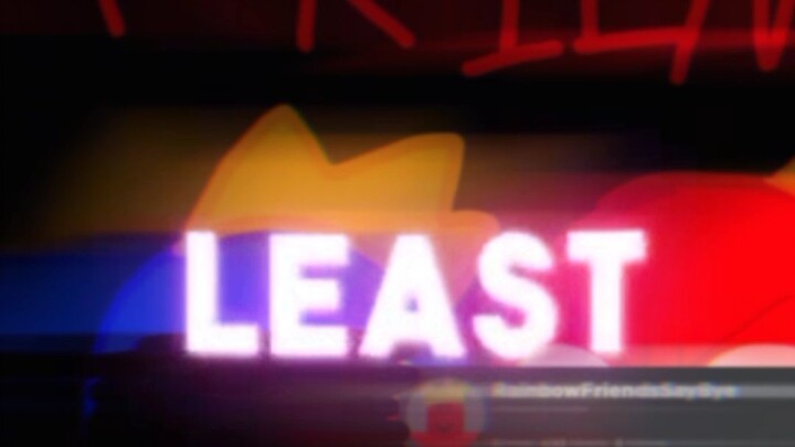 rainbow frends:( All rainbow frends die