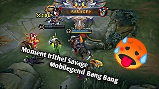 Moment Irithel Savage 🥵 | Mobilegend Bang Bang Indonesia