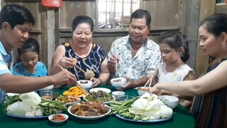 Vịt Kho Gừng Đầu Lòng Xào Bông Bí Món Ngon Mẹ Làm| TKQ & Family T563