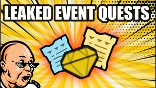 LEAKED EVENT QUESTS | MHW: ICEBORNE - SEALED FEYSTONE , ASTRAL MELDING TICKET, SELIANA SUPPLY CACHE