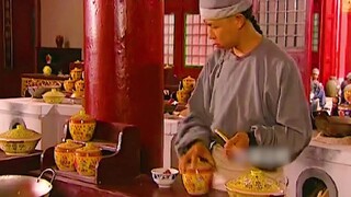 老佛爷简单一顿早饭,竟要如此大动干戈