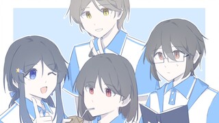 15秒介绍4个oc，但是班委开会版