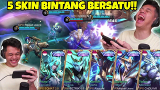 Di Saat 5 SKIN BINTANG BERSATUUU!! Di Siutlah MLBB BERGETAR!!