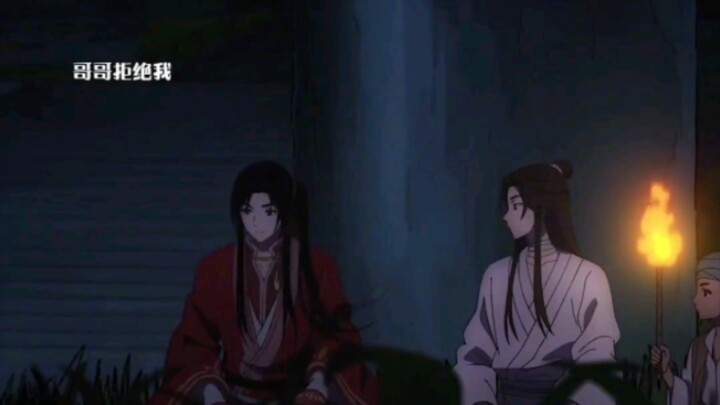 Sanlang's expression of grievance and awkward body language are really hilarious. He is so childish 