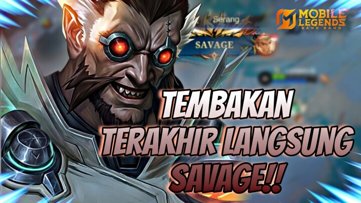 SEKALI LOMPAT MUSUH LANGSUNG FLAT!!.....((mobile legends))