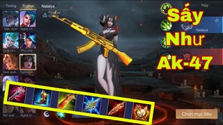 LIÊN QUÂN : Sẽ Ra Sao Nếu Cho Natalya Lên Full DAME - Bất Ngờ Nâng Cấp Lên Ak-47 Gold