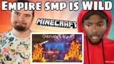 empires smp is WILD (funny moments) REACTION