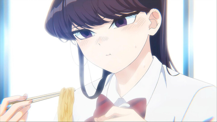 "Saya di sini untuk melihat Furumi-san makan malam!"