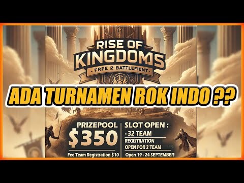 ADA TURNAMEN ROK INDO BERHADIAH BULAN INI ??