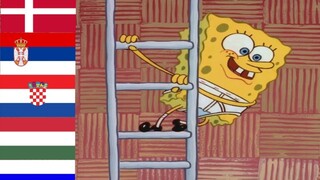 SpongeBob says "Today is a big day, Gary" in 26 different national voices.