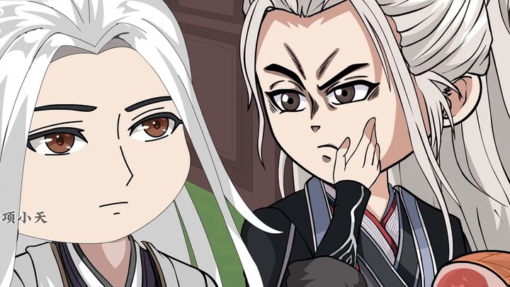 Episode 80 The Heartless Master: Wen Yaxian menyamar sebagai seorang pria.