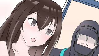 博士和普瑞赛斯在浴室_____