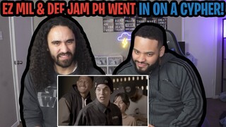 EZ MIL & DEF JAM PHILIPPINES PARTAKE IN DJ Medmessiah RAP Cypher | ENERGETIC REACTION!