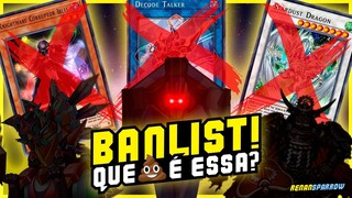 *URGENTE* NOVA BANLIST FEITA AS PRESSAS PELA KONAMI! - Yu-Gi-Oh! Duel Links #1984
