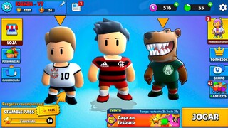 CHEGOU E NINGUÉM VIU! NOVA SKIN DE TIME NO STUMBLE GUYS!