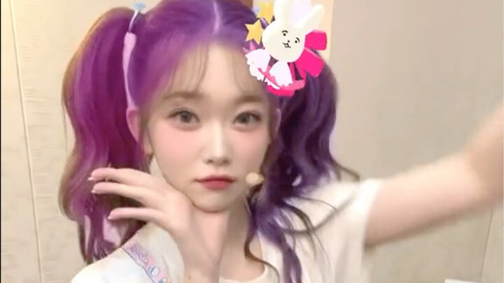 Kuroneko rambut ungu?! Tantangan tari “Idol — YOASOBI” anak idola saya