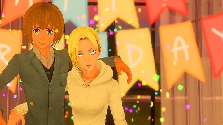 Armin, come with me into the house.