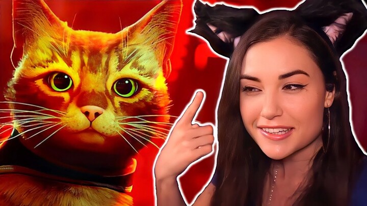 STRAY GAMEPLAY (CUTEST GAME OF ALL 2022) | Sasha Grey #cats