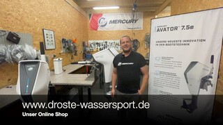 Droste Wassersport OHG / Mercury AVATOR 7.5e Elektro Aussenborder