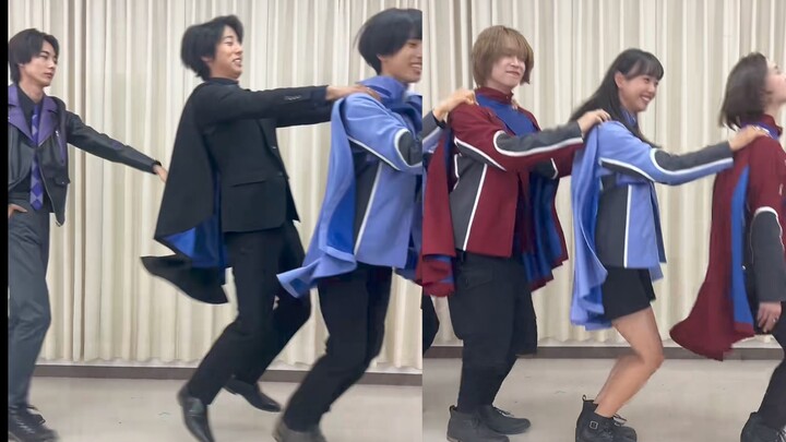 [Kamen Rider Gothard] Kakak Baja Hitam: Aku mati rasa! Tarian kelompok pertama yang terdiri dari 6 o