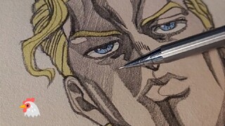 Hand-painted [Kira Yoshikage] four layers of shadows