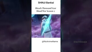 Shinji Bankai Bleach Thousand Year Blood War Season 2 Episode 3 | Bleach tybw Season 2 Episode 16