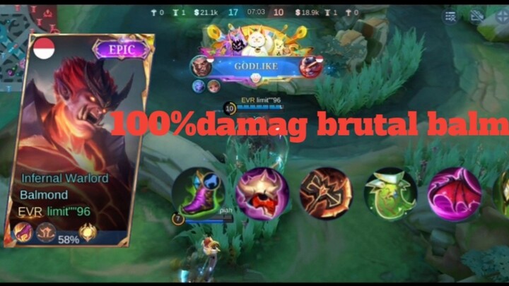balmon enak banget di jadiin hyper keras sakit pula