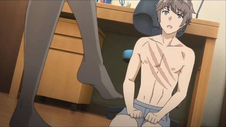 Bunny girl senpai AMV romance scene