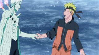 Naruto Số 87-3 Obito bị Naruto và Sasuke đánh bại, vĩ thú lấy lại được tự do