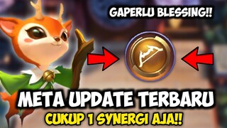 META UPDATE TERBARU EVA 3 ARCHER !! CUKUP 1 SYNERGI GAPERLU BLESSING! MAGIC CHESS COMBO TERBARU 2022