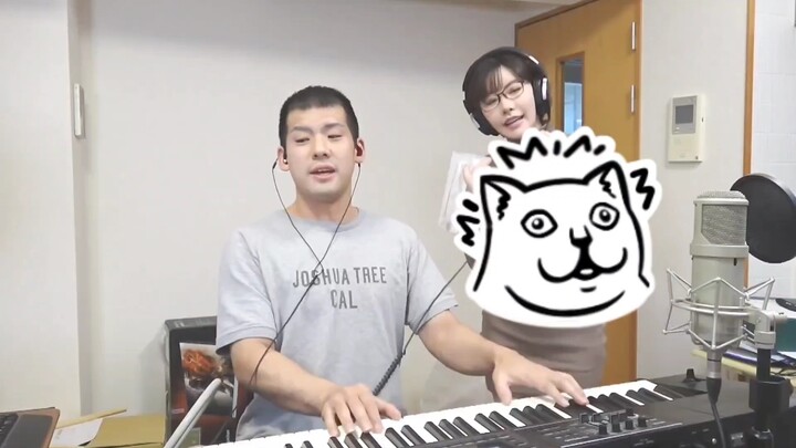 [Fukada] tried to sing "It's So Noisy" while shaking at YYUT's house