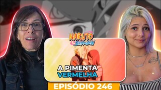 NARUTO SHIPPUDEN - EPISODIO 246: O ENCONTRO COM A KUSHINA! [REACT]