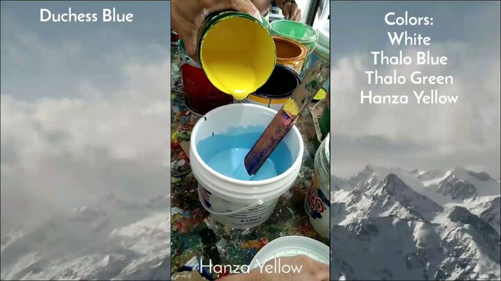 Paint Mixing | Duchess Blue (Gloss Latex)