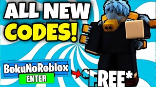 [FREE CASH] All New *Secret* OP CODES in (Boku No Roblox: Remastered) roblox 2021!