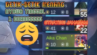 Strategi JAHANAM, nyawa tinggal 1 AUTO WIN!!