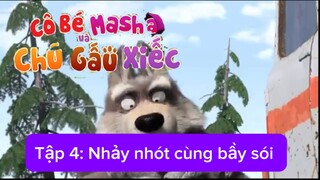 Cô bé masha và chú gấu xiếc tập 4: Nhảy nhót cùng bầy sói | Htv3 Dreamtv Lồng tiếng