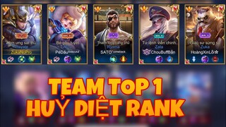 ZUKANOPRO CẦM HAYATE CÙNG NGƯỜI YÊU VÀ TEAM TOP 1 HUỶ DIỆT RANK CAO THỦ 40 SAO - LIÊN QUÂN MOBILE