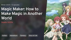 Ep - 12 Magic Maker: Isekai Mahou no Tsukurikata [SUB INDO] END