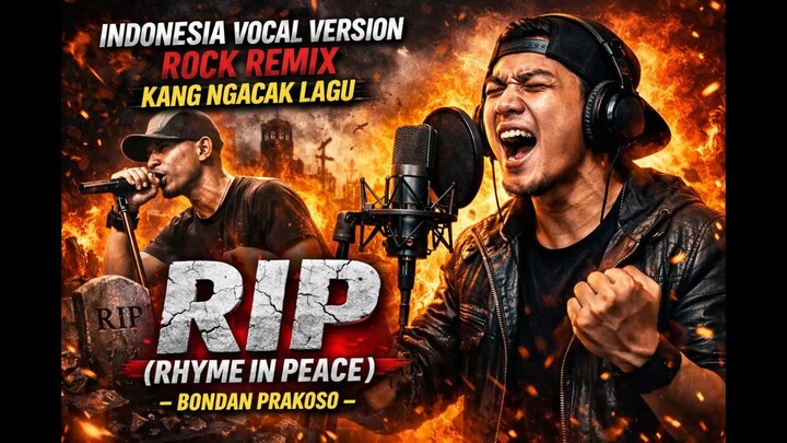 RIP Rhyme In Peace – Bondan Prakoso (Indonesia Vocal Version Rock Remix | Tukang Ngacak Ngacak Lagu)