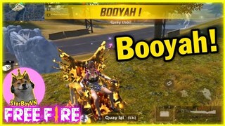 (Free Fire) Hầu Gái Sexy gánh "Tim" cùng ChiChi 😎 | StarBoyVN