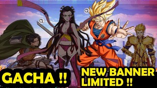 Gacha 10.000 Gems !! New Banner Limited Cari Son Goku - HYPERSPACE WARS